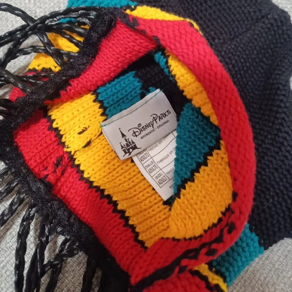 Disneyland Resort store Rasta Jamaican beanie with braids Unisex